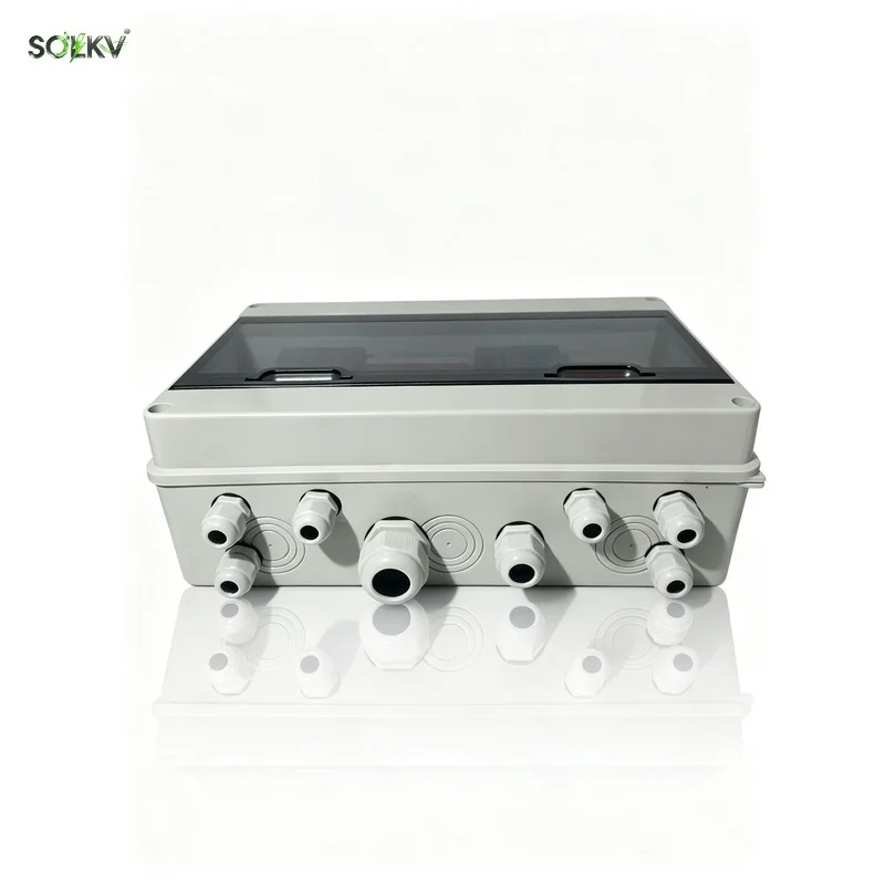1000V DC PV Combiner Box 3 In 1 Out (3)