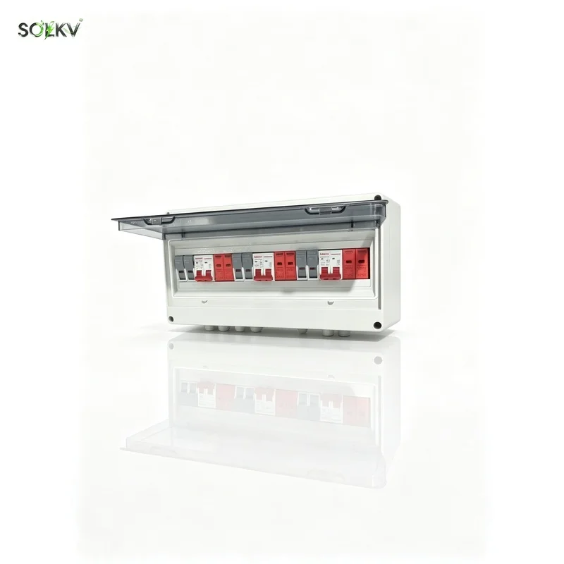 500V DC PV Combiner Box 3-In 3-Out